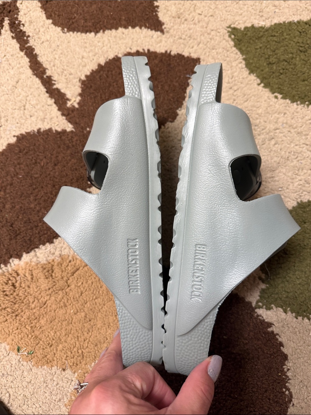 Birkenstock Arizona EVA Sandals in Sage Green - Picture 8 of 8